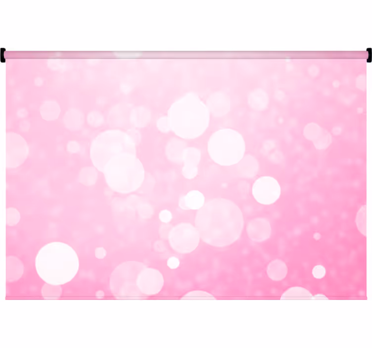 Raambekleding slaapkamer achtergrond roze bokeh lichten - TenStickers