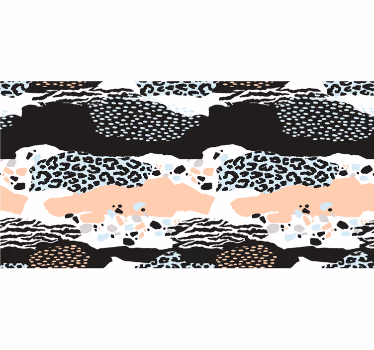 Raambekleding slaapkamer elegante luipaardprint - TenStickers