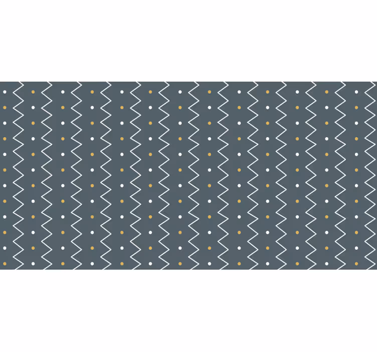Raambekleding slaapkamer nordic geometrisch patroon - TenStickers