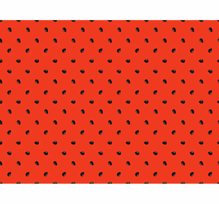 Raambekleding slaapkamer zonder naden watermeloen patroon - TenStickers