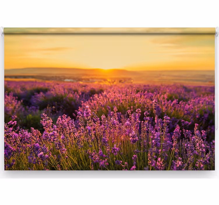 Raambekleding slaapkamer panoramisch provençaal - TenStickers