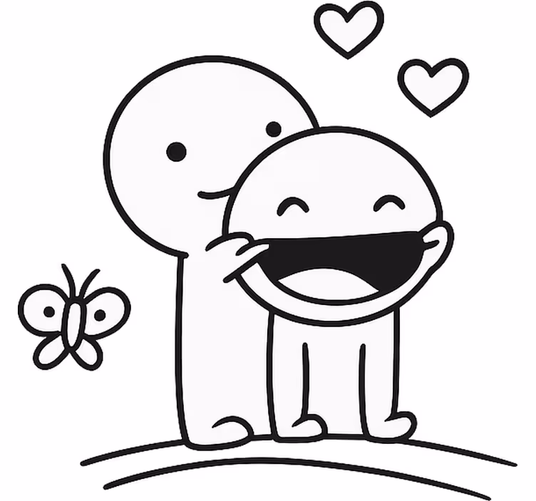 Wit rolgordijn laat je altijd glimlachen - TenStickers