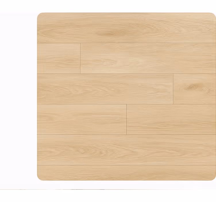 Rolgordijn woonkamer licht hout - TenStickers