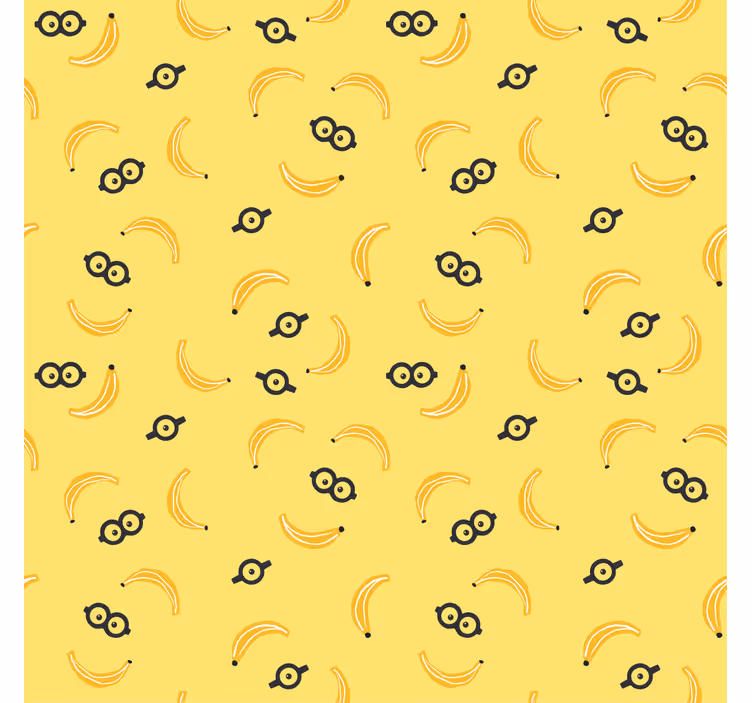 Rolgordijn kinderkamer minions patroon - TenStickers