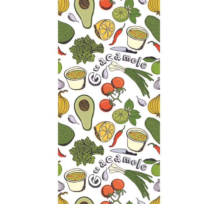 Rolgordijn keuken decoratief vinyl mexicaanse fruiten - TenStickers