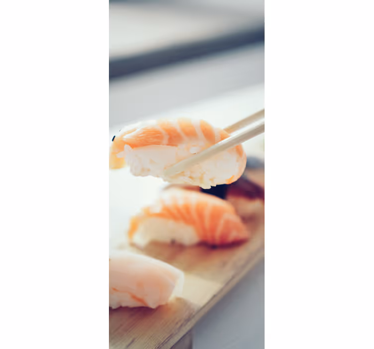 Rolgordijn keuken sushi keuken - TenStickers