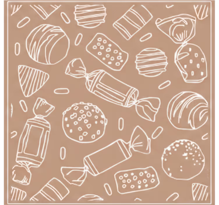 Rolgordijn keuken azulejo caramelos - TenStickers