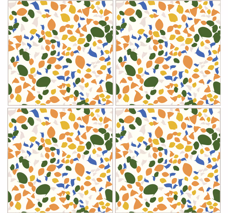 Rolgordijn keuken piastrelle terrazo - TenStickers