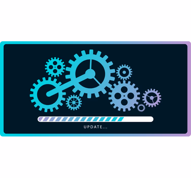 Rolgordijn kantoor met laadmechanisme - TenStickers