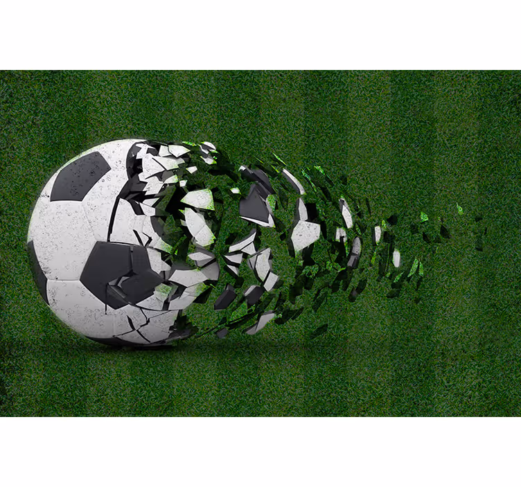 Rolgordijn kinderkamer jeugdvoetbal - TenStickers
