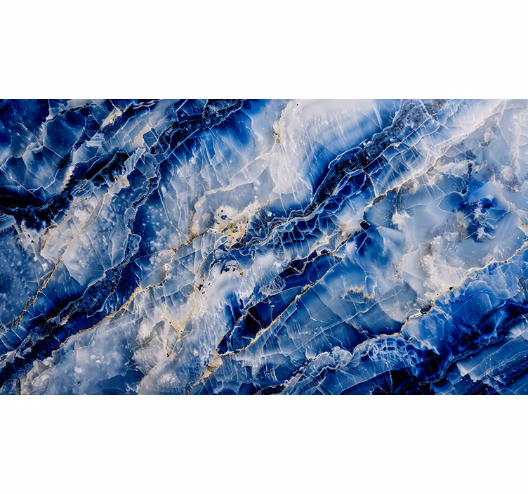 Rolgordijn textuur en patroon donkerblauw - TenStickers