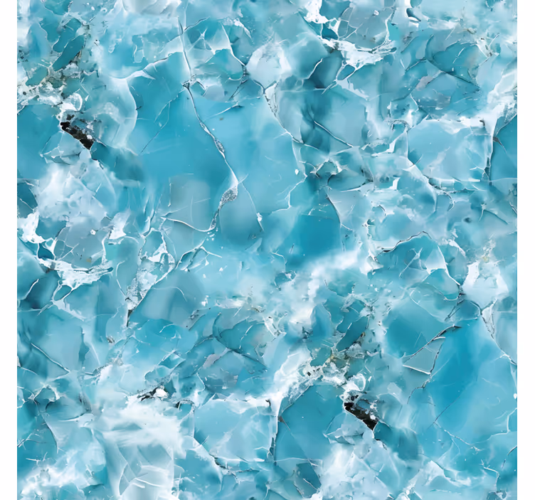 Rolgordijn textuur en patroon turquoise blauw - TenStickers
