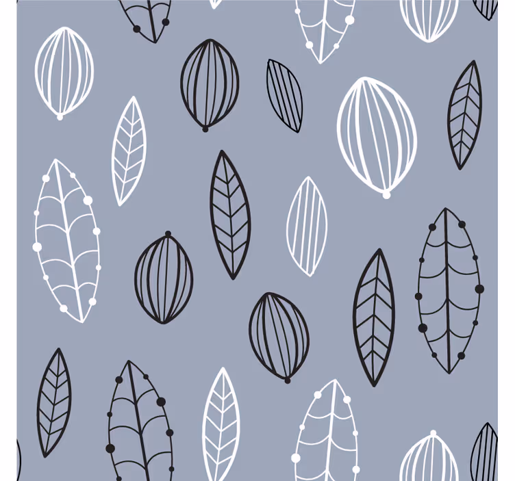 Raambekleding badkamer scandinavisch bloemenprint - TenStickers