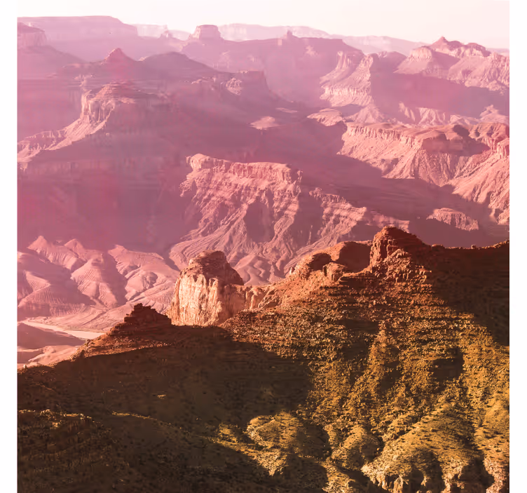 Rolgordijn kantoor grand canyon esthetische kleuren - TenStickers