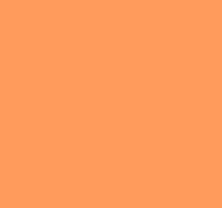 Rolgordijn oranje abrikozenverrassing - TenStickers
