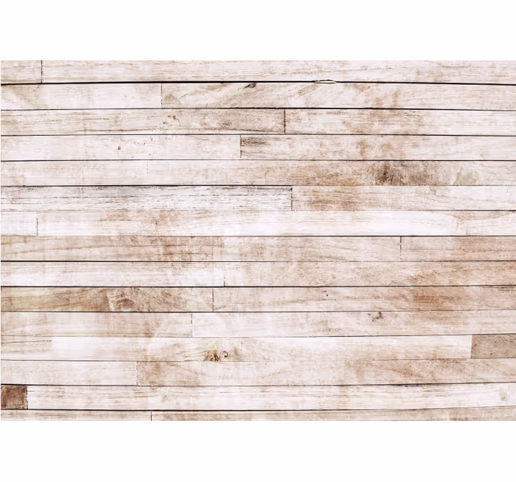 Rolgordijn buitenshuis witte vintage planken patroon - TenStickers