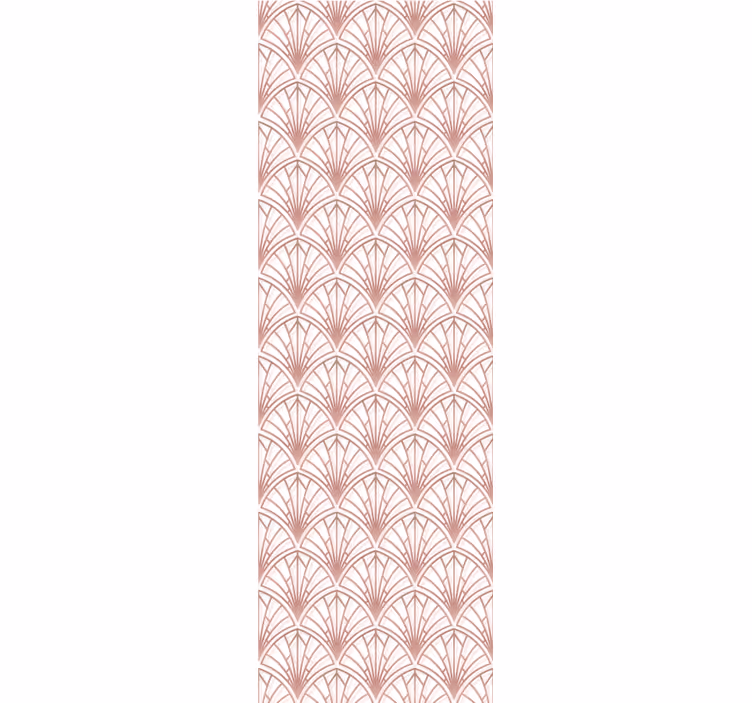 Rolgordijn tienerkamer elegante roze achtergrond - TenStickers