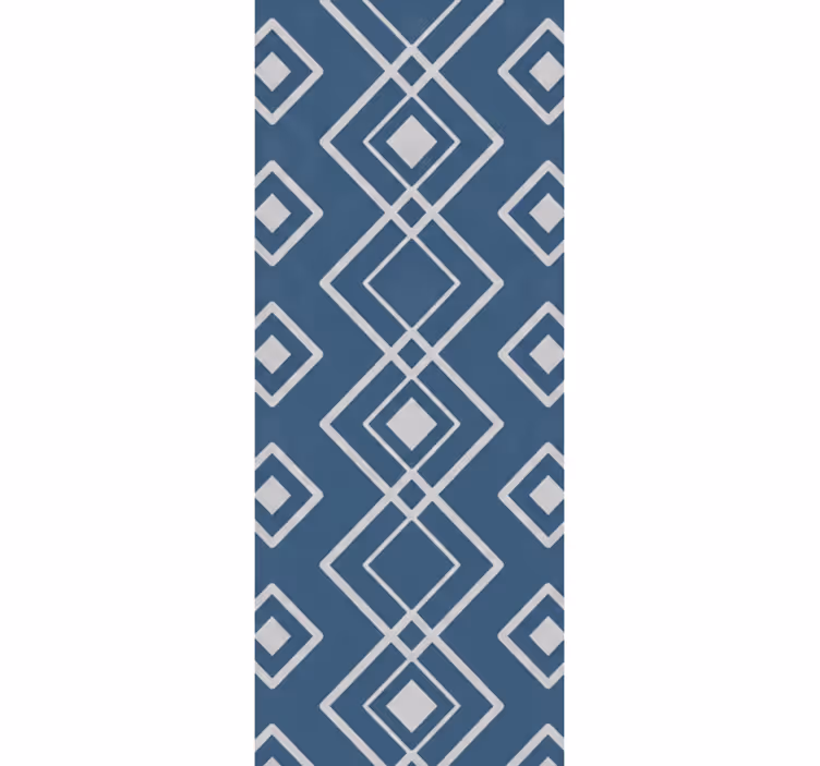 Gang rolgordijn superfresco easy navy geometric - TenStickers