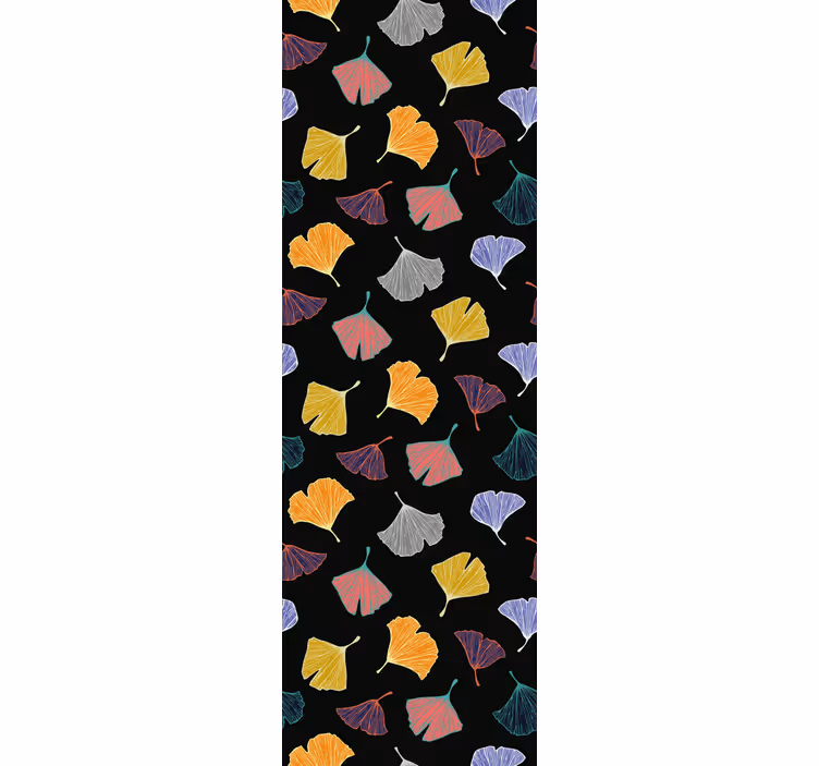 Gang rolgordijn caltero ginkgo leaf - TenStickers