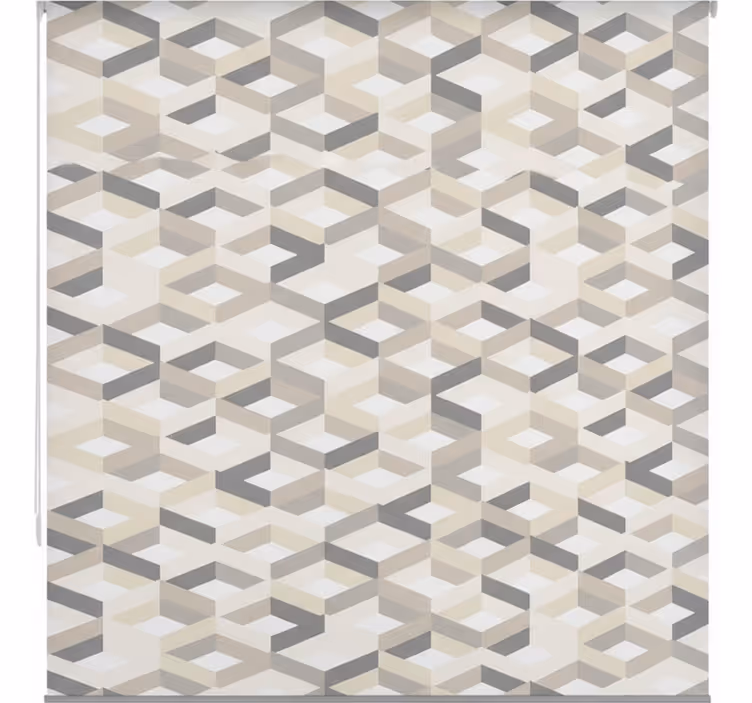 Raambekleding badkamer minimalistisch geometrisch - TenStickers