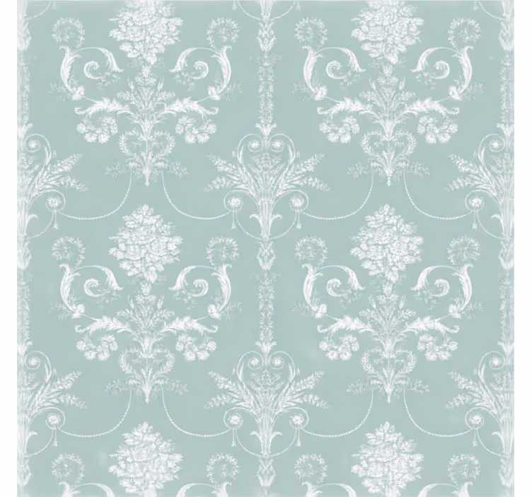 Blauw rolgordijn royal transparant - TenStickers