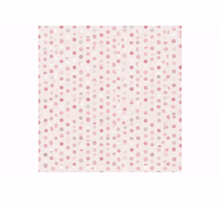 Roze rolgordijn met kleine stippenprint - TenStickers