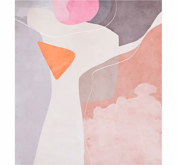 Rolgordijn keuken 80 cm modern kunstpatroon - TenStickers