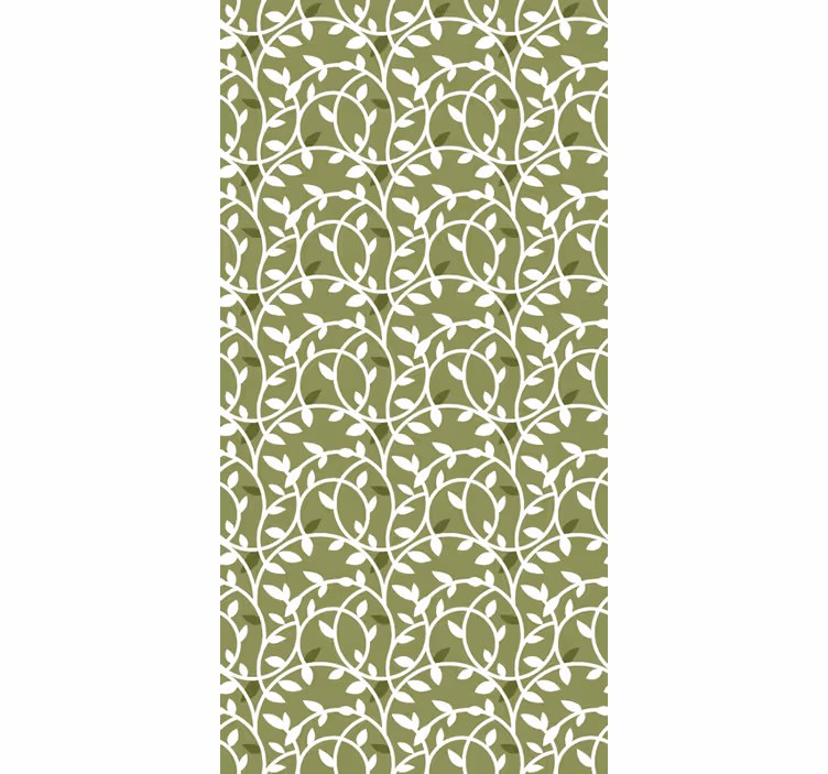 Elegante rolgordijnen Groene planten - TenStickers