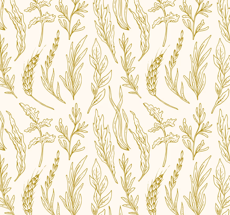 Elegante rolgordijnen Gouden tarwe - TenStickers