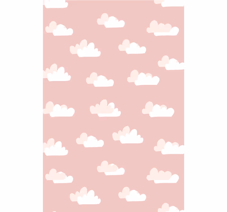 Bewolkte luchten patroon rolgordijn wolken - TenStickers