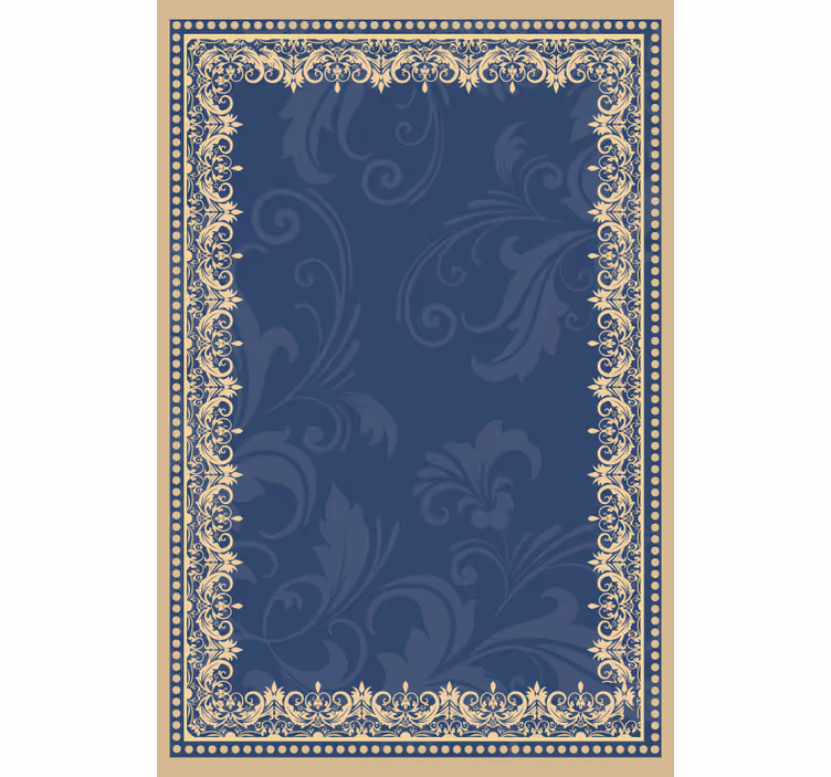 Sierlijke bladpatronen elegant raambekleding - TenStickers