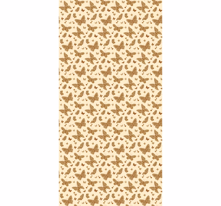 Vlinderpatroon schaduw raambekleding vlinders - TenStickers