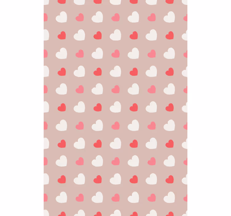 Beige patroon romantisch rolgordijn - TenStickers