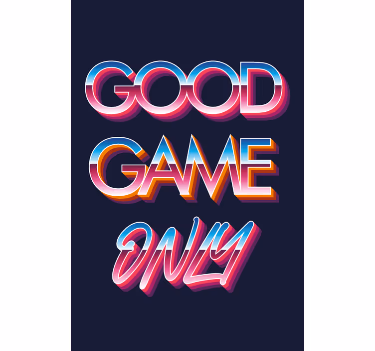 Gaming inspiratie zin rolgordijn met tekst - TenStickers