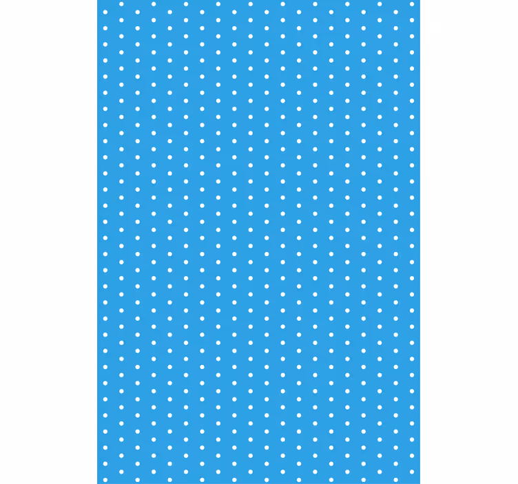 Stippenthema blauw rolgordijn - TenStickers