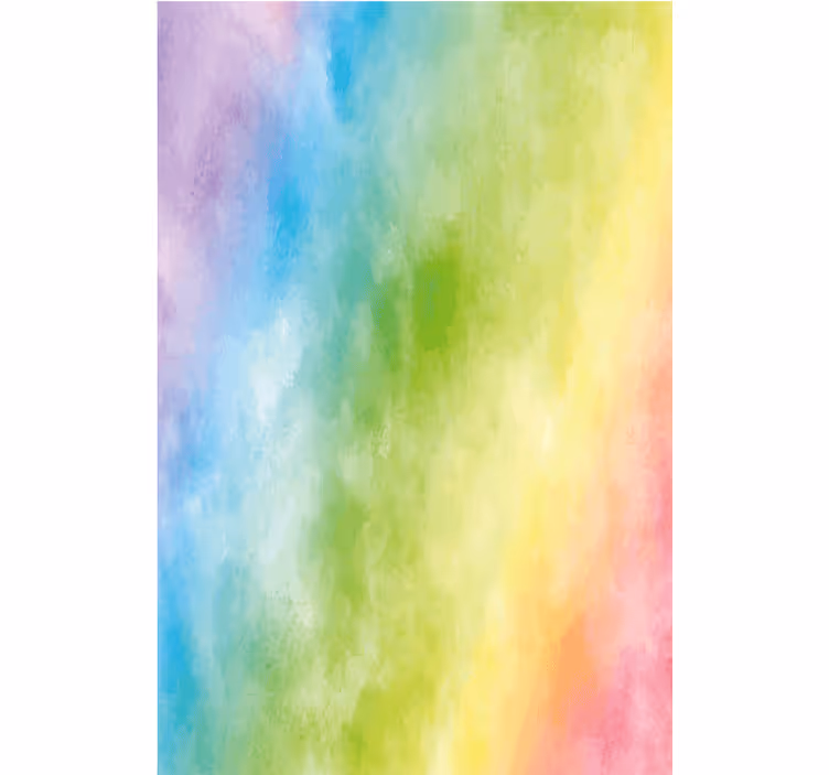 Zachte gradiënt regenboog rolgordijn textuur en patroon - TenStickers