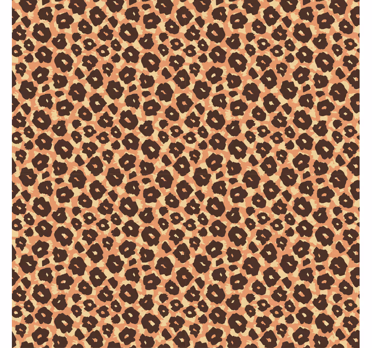 Luipaardprint rolgordijn meer dieren - TenStickers