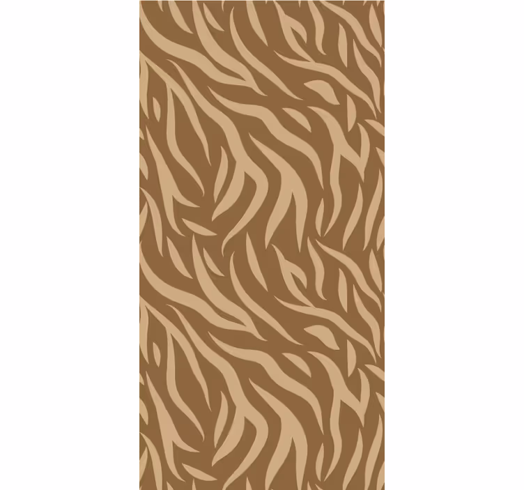Natuurlijke golfpatronen rolgordijn textuur en patroon - TenStickers