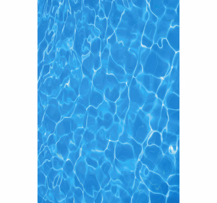 Reflecties op het wateroppervlak raambekleding badkamer - TenStickers