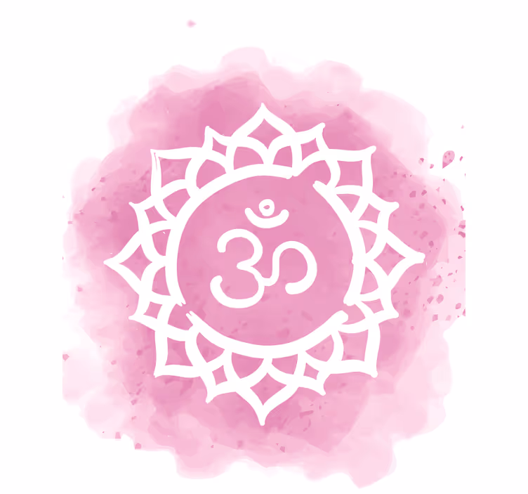 Mandala om-symbool zen rolgordijn - TenStickers