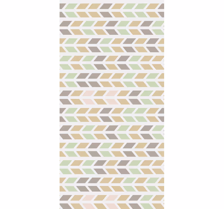 Chevron pijlpatronen moderne raambekleding - TenStickers