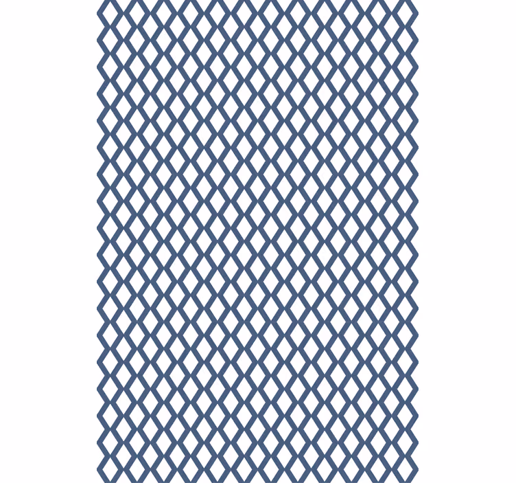 Geometrisch roosterpatroon rolgordijn textuur en patroon - TenStickers