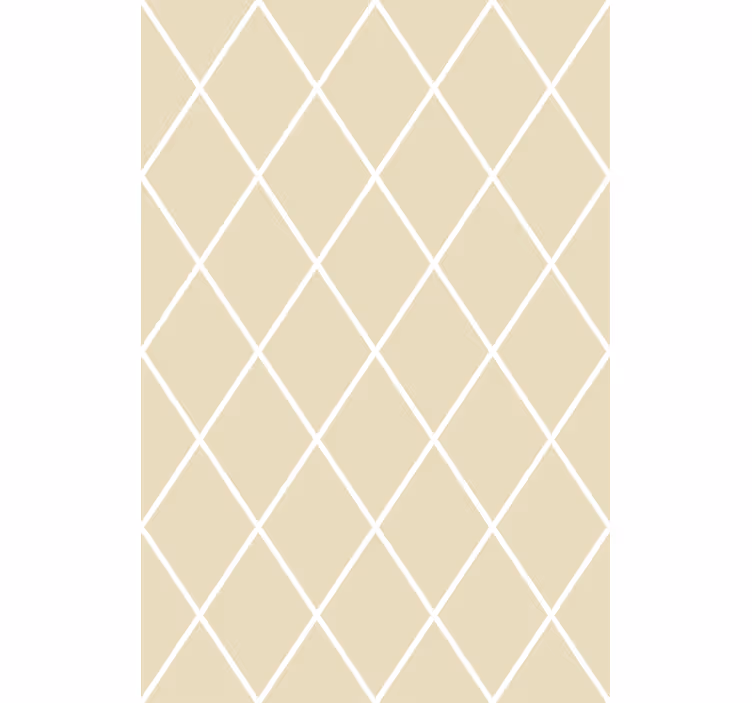Diamantpatroon elegantie moderne raambekleding - TenStickers