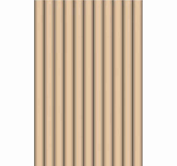 Beige verticale lamellen rolgordijn textuur en patroon - TenStickers