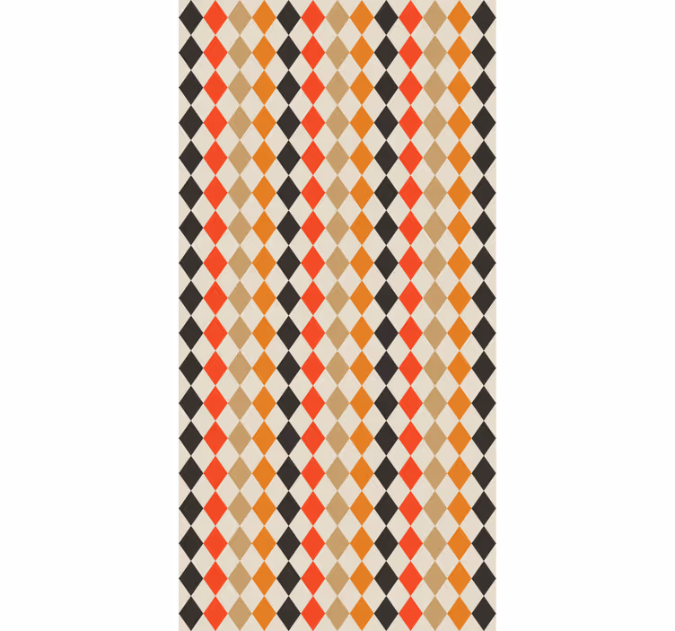 Diamantvorm thema moderne raambekleding - TenStickers