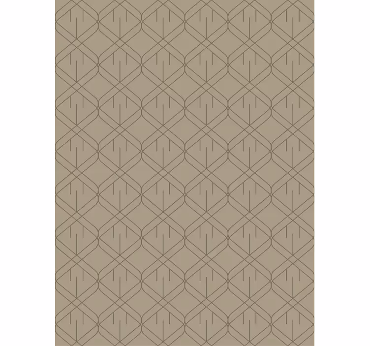 Geometrisch modern patroon rolgordijn woonkamer - TenStickers