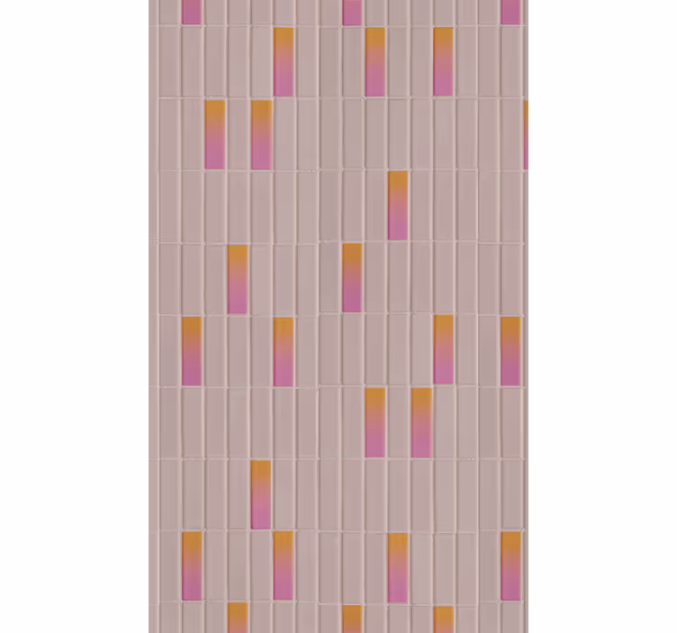 Rolgordijn textuur en patroon gradient roze patroon - TenStickers