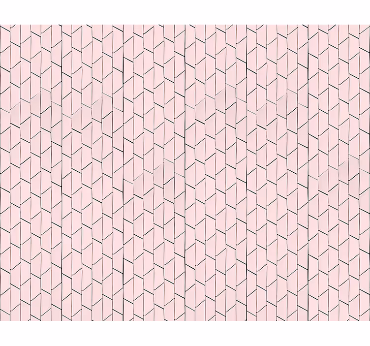 Rolgordijn textuur en patroon roze geometrisch design - TenStickers