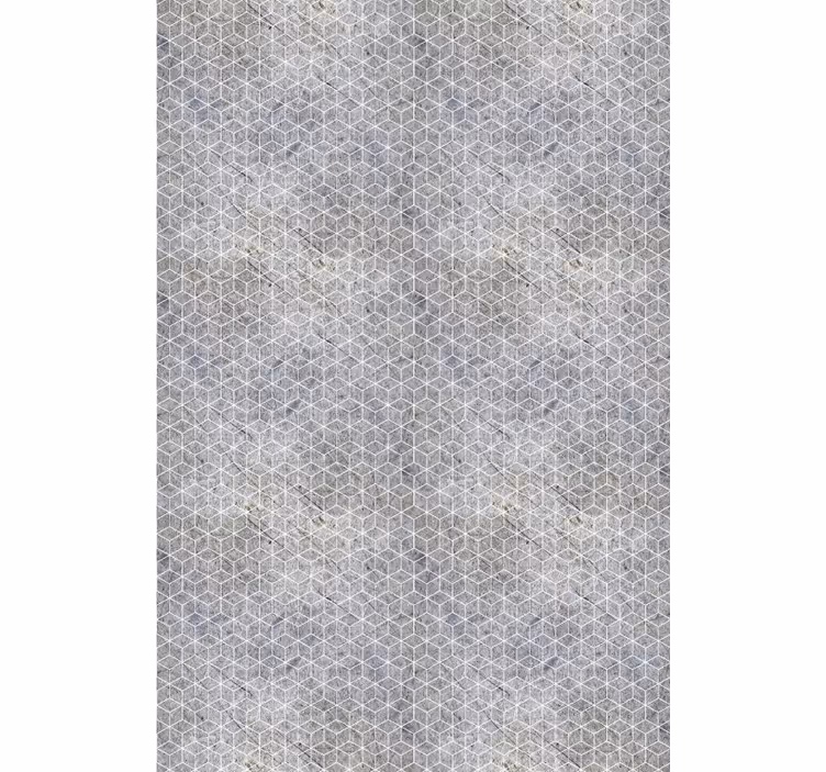 Rolgordijn textuur en patroon geometrisch gaas - TenStickers