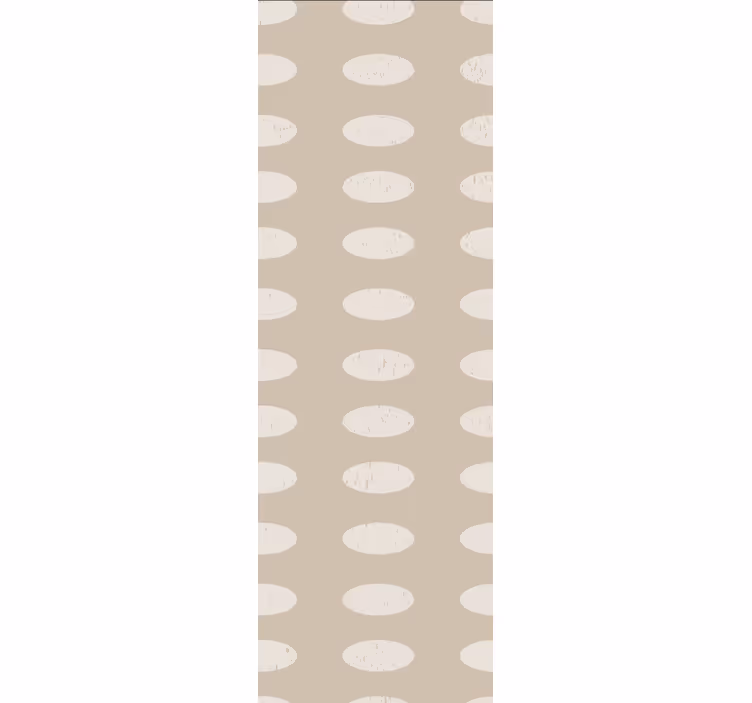 Rolgordijn textuur en patroon ovaal patroon contrast - TenStickers